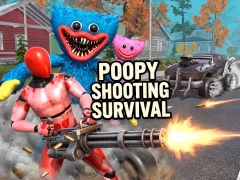 Poopy Shooting Survival — online hra zdarma