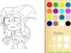 Pomni Coloring Book For Kids — free online game