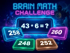 Cluiche Brain Math Challenge ar líne