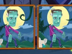 Halloween Find the Differences — free online game