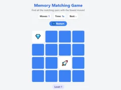 Memory Matching Game — free online game