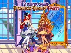 2 Player Games Princess Design Party — free online game