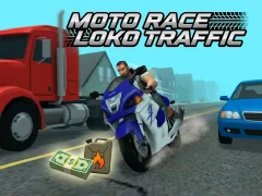 Moto Race Loko Traffic — 무료 온라인 게임