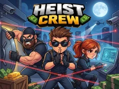 Heist Crew — bezmaksas tiešsaistes spēle