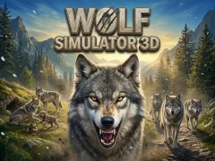 Wolf Simulator 3D — lojë online falas