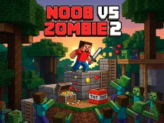Noob vs Zombie 2 — free online game