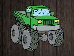 Monster Truck Jigsaw — free online game