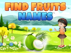 Find Fruits Names — free online game