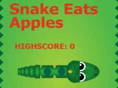 Snake Eats Apples — free online game