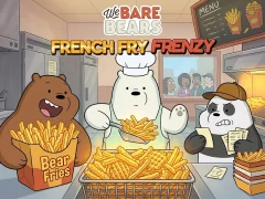 We Bare Bears French Fry Frenzy — ücretsiz çevrimiçi oyun