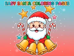 Easy Santa Coloring Pages — free online game