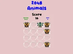 Spil 2048 Animals online