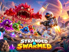 Stranded & Swarmed — бесплатна онлајн игра