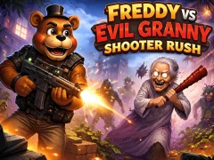Freddy vs Evil Granny Shooter Rush — free online game