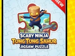 Scary Ninja Tung Tung Sahur Jigsaw Puzzle — free online game