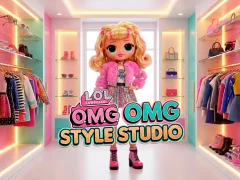 LOL Surprise OMG™ Style Studio — free online game