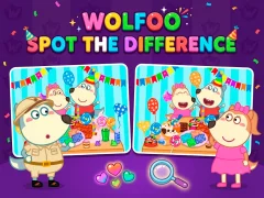 Igra Wolfoo Spot the Difference online