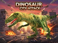 Dinosaur City Attack — free online game