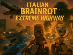 Italian Brainrot Extreme Highway — δωρεάν online παιχνίδι