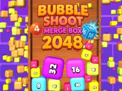 Bubble Shoot Merge Box 2048 — free online game