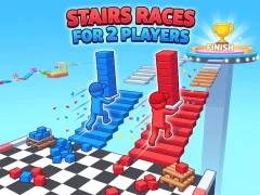 Stairs Races For 2 Players — free online game