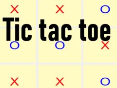 Tic tac toe — free online game