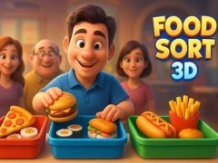 Food Sort 3D — free online game