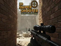Logħba 3D Sniper shooter Offline Shooting Games onlajn