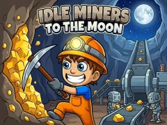Spel Idle miners to the moon aanlyn