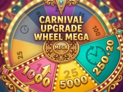Carnival Upgrade Wheel Mega — मुफ्त ऑनलाइन गेम