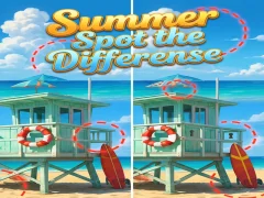 Summer Spot the Differense — free online game