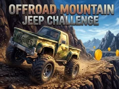 Gêm Offroad Mountain Jeep Challenge ar-lein