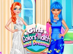 Girls Colors Match and Dress up — free online game