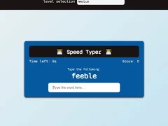 Speed Typer — free online game