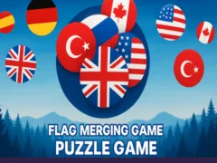 Игра Flag Merging Game Puzzle Game онлајн