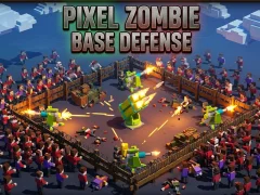 بازی Pixel Zombie Base Defense آنلاین