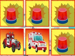 Emergency Trucks Memory — δωρεάν online παιχνίδι