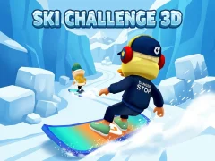 Ski Challenge 3D — joc online gratuit