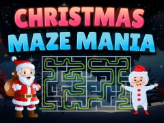 Christmas Maze Mania — free online game
