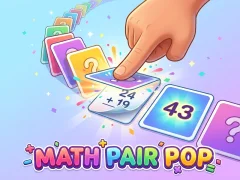 Trò chơi Math Pair Pop trực tuyến