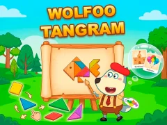 Wolfoo Tangram — безкоштовна онлайн гра