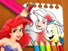 The Little Mermaid Coloring Book — free online game