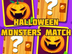 Halloween Monsters Match — δωρεάν online παιχνίδι