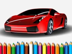 Racing Cars Coloring book — free online game