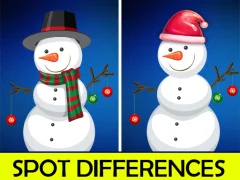 Christmas Spot differences — free online game