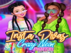 Insta Divas Crazy Neon Party — free online game