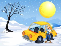 Snow Cars Jigsaw — darmowa gra online