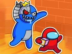 Rainbow Friends Survival Puzzle — free online game