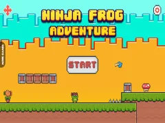 Ninja Frog Adventure — free online game