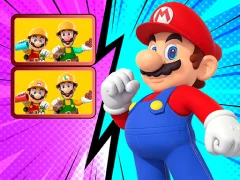 Mario spot The Differences — free online game